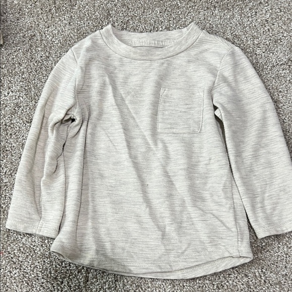 Cat & Jack Other - Cat & Jack Light Gray Long Sleeve Tee